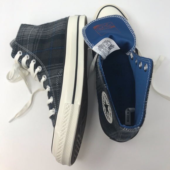 Converse Chuck 70HI Wool Black Thunder W AUTHENTIC - Picture 7 of 8